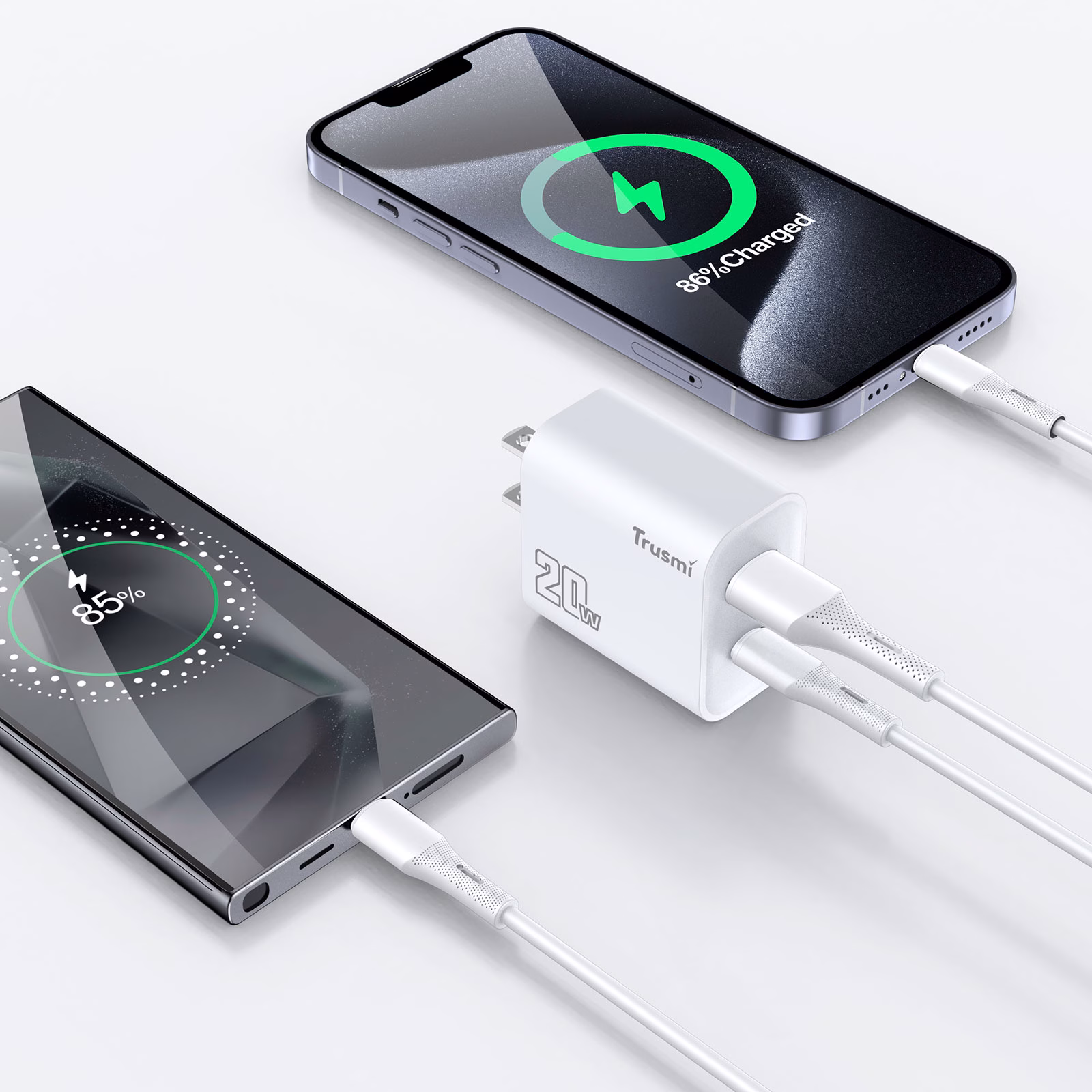TRUSMI CH01-033 PD20W A+C Fast Charger - Image 2