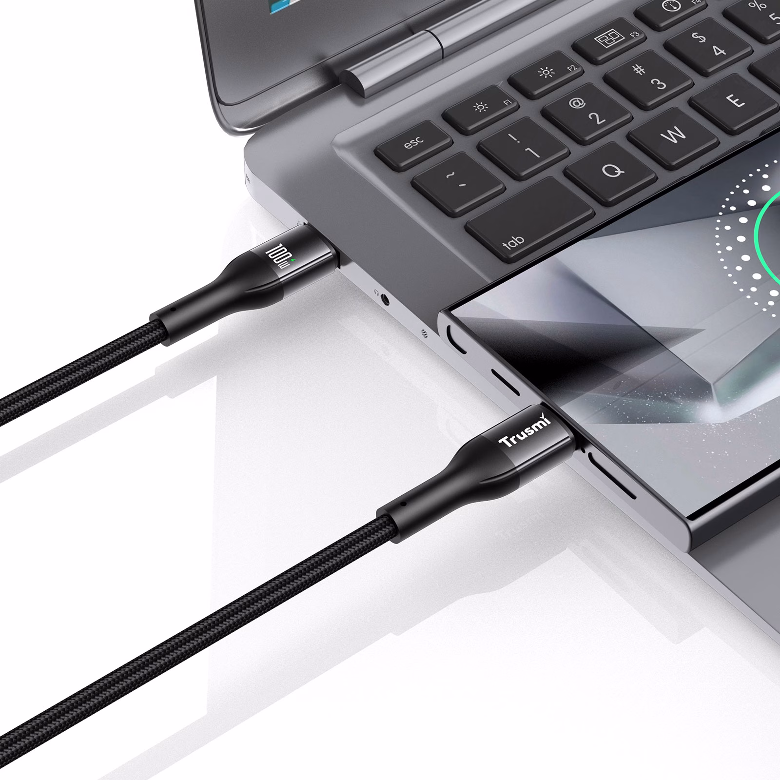 TRUSMI CA47-12 100W CC LED Aluminum Alloy Braided Cable - Image 2