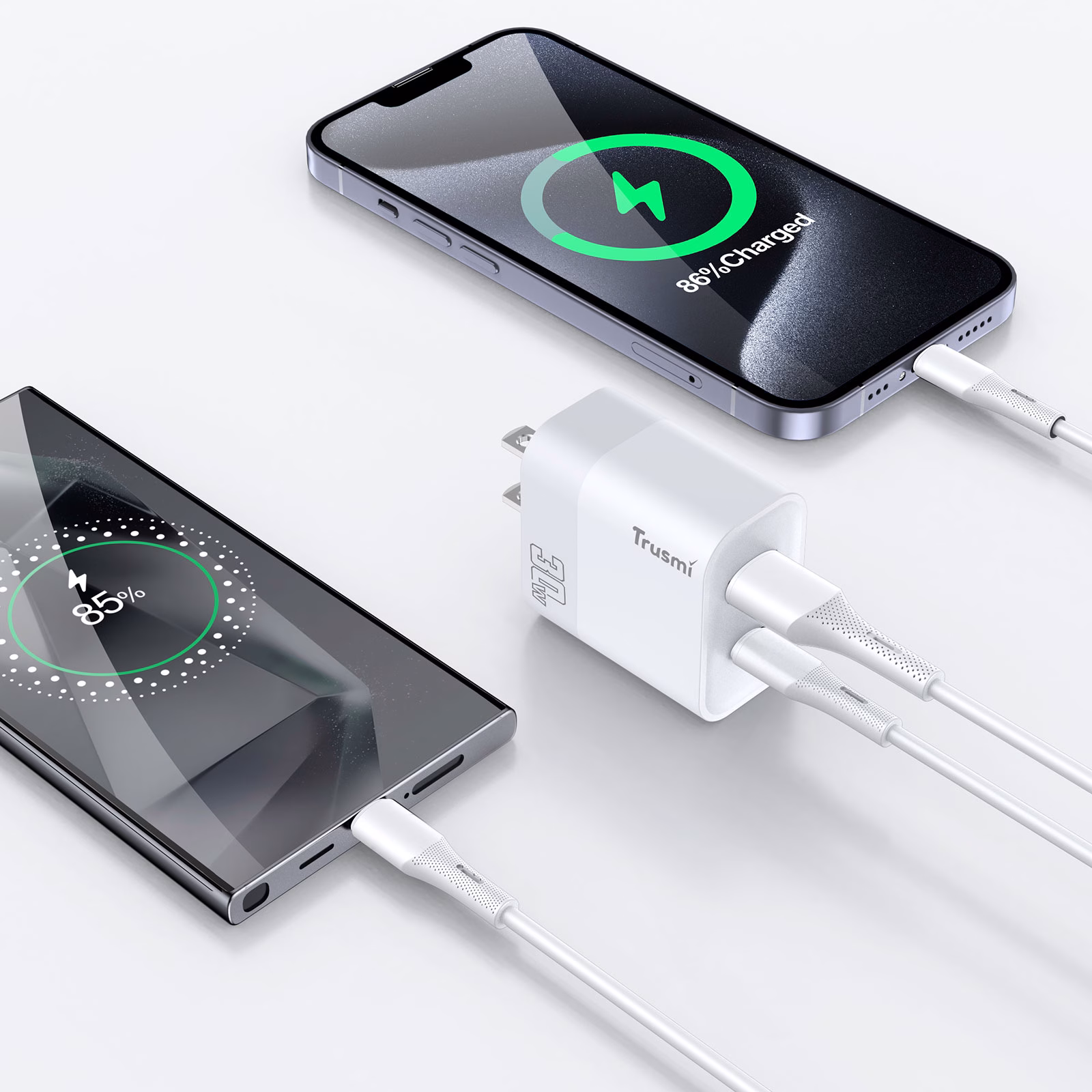 TRUSMI CH02-037 PD30W A+C GaN Fast Charger - Image 2