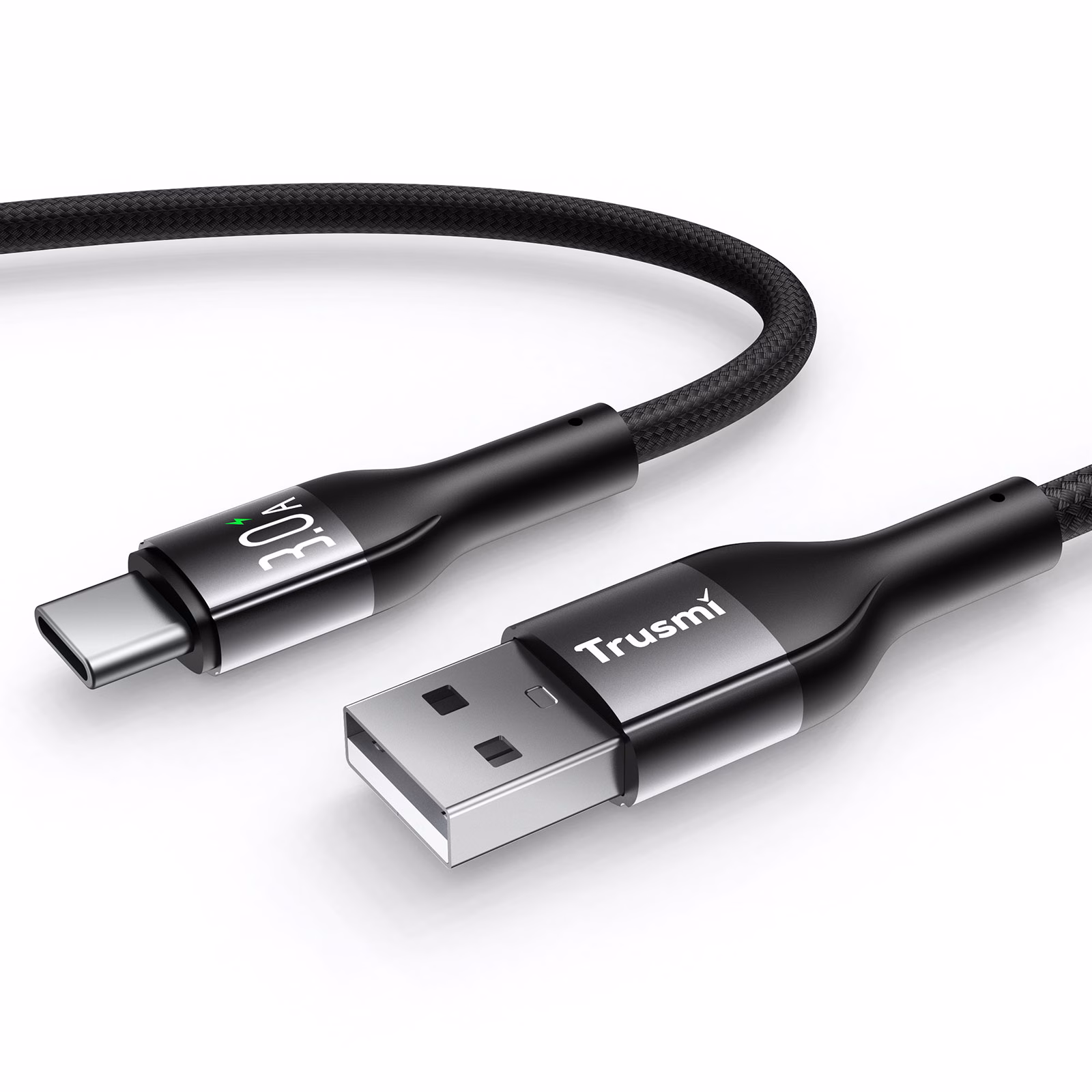 TRUSMI CA45-11 3A AC LED Aluminum Alloy Braided Cable - Image 3