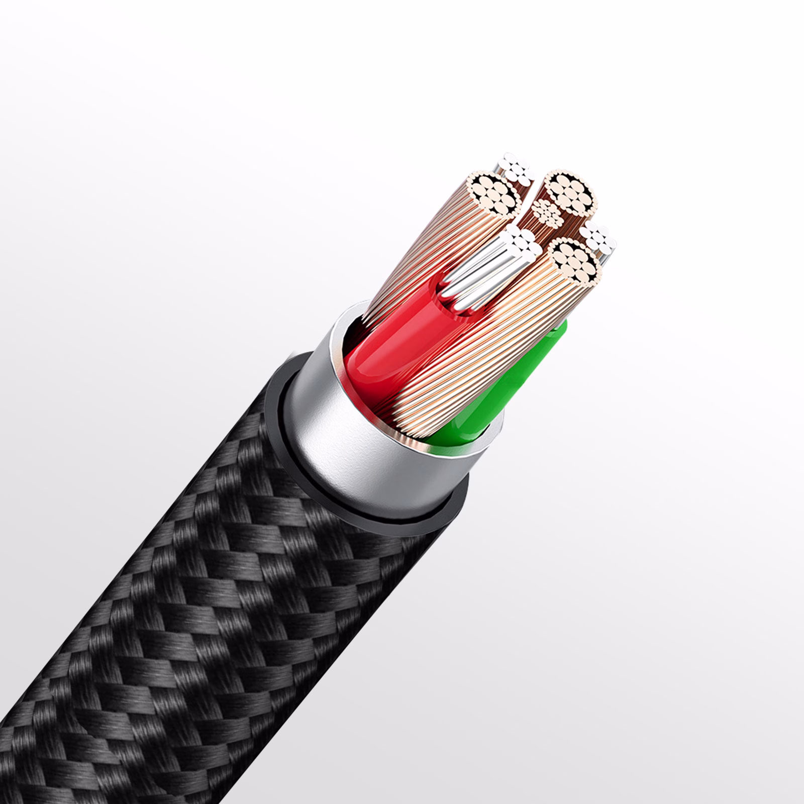 TRUSMI CA38-106 60W CC Digital Fast Charging Braided Cable - Image 3