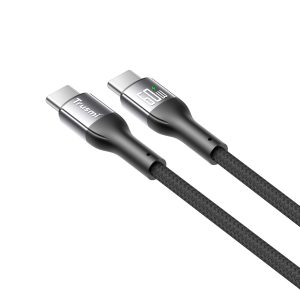 CA47-11-白底 TRUSMI CA47-11 60W CC LED Aluminum Alloy Braided Cable