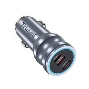 TRUSMI CC06-011 55W 2C1L Metal Quick Car Charger