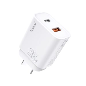 CH01-035 TRUSMI CH01-035 PD20W A+C GaN FAST Charger(AU) White