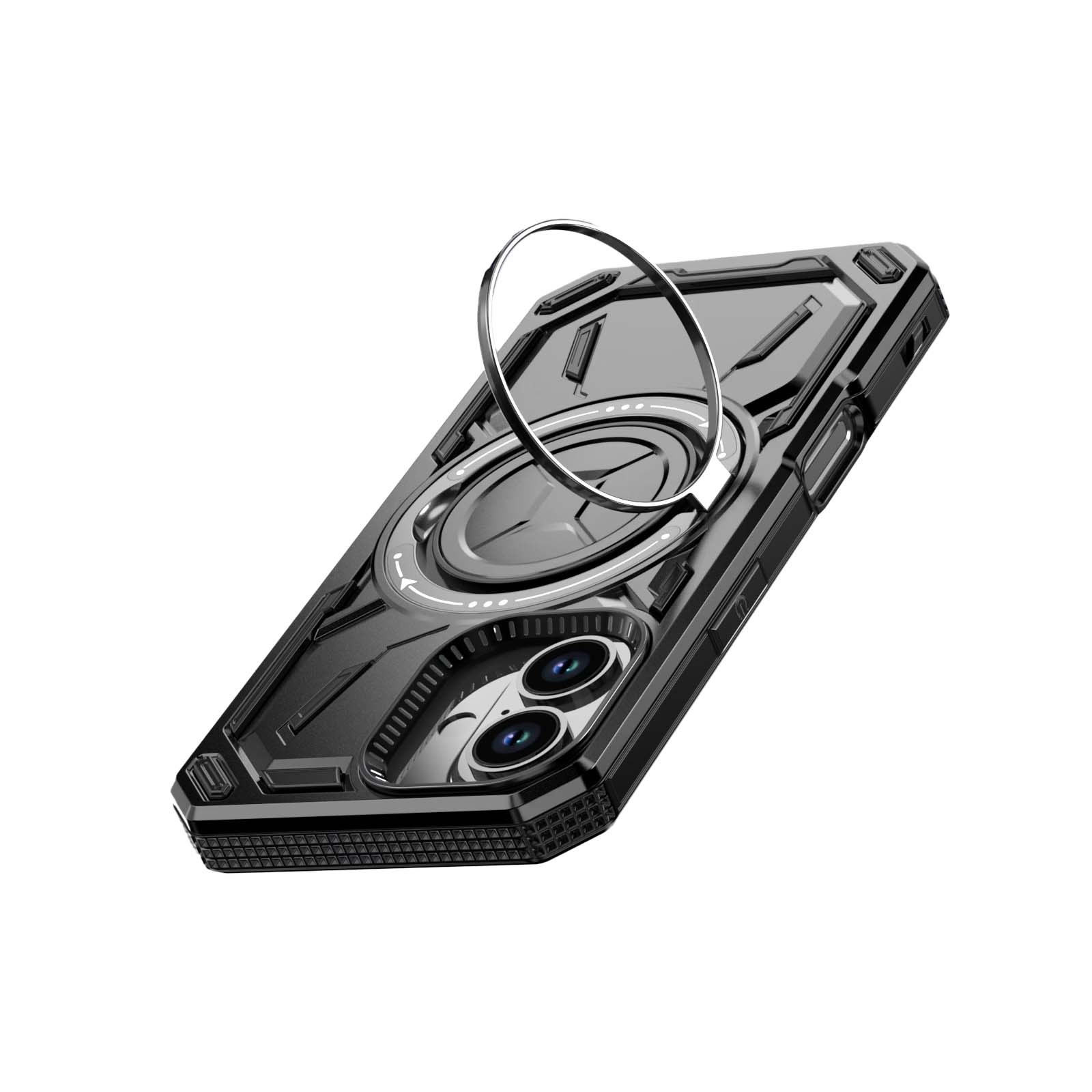 TRUSMI CF39 iPhone Series Magnetic Mech Master Case - Image 4