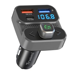 1 TRUSMI CC10-01 54W 1A1C Car FM Transmitter