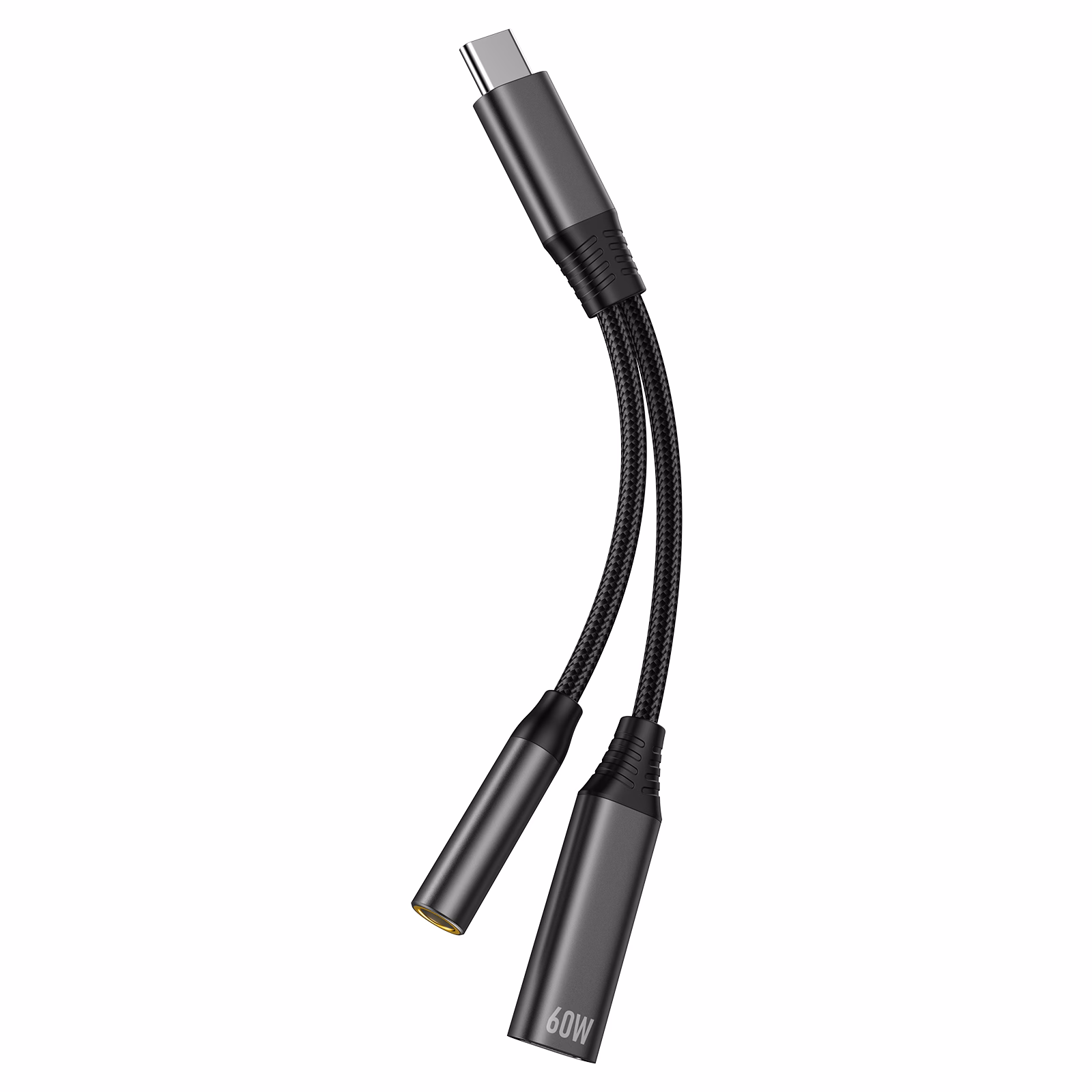 TRUSMI CA50-01 2-in-1 CC+3.5mm 4-Level Audio Female Adapter Cable - Image 5