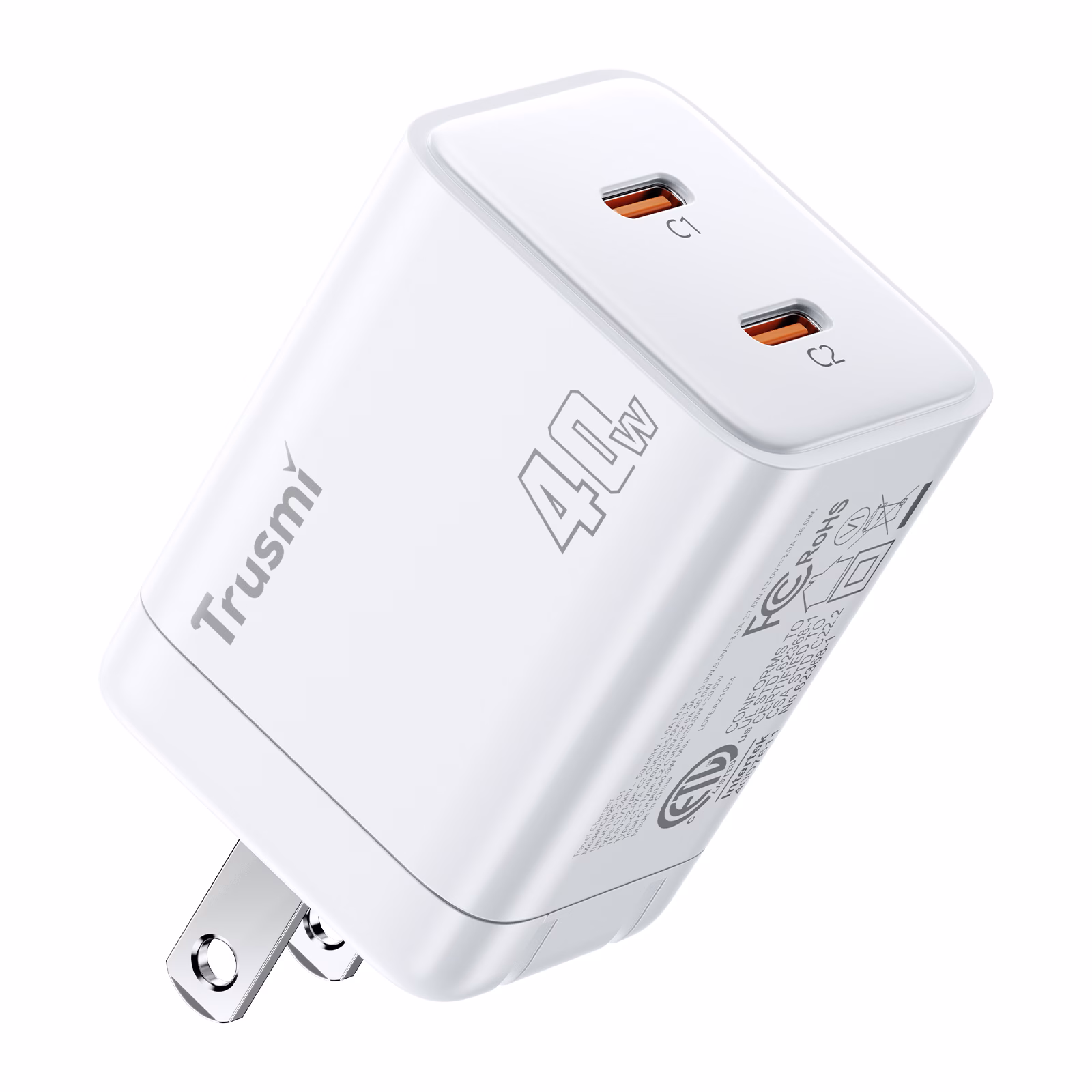 TRUSMI CH25-01 PD40W 2C GaN Fast Charger - Image 2