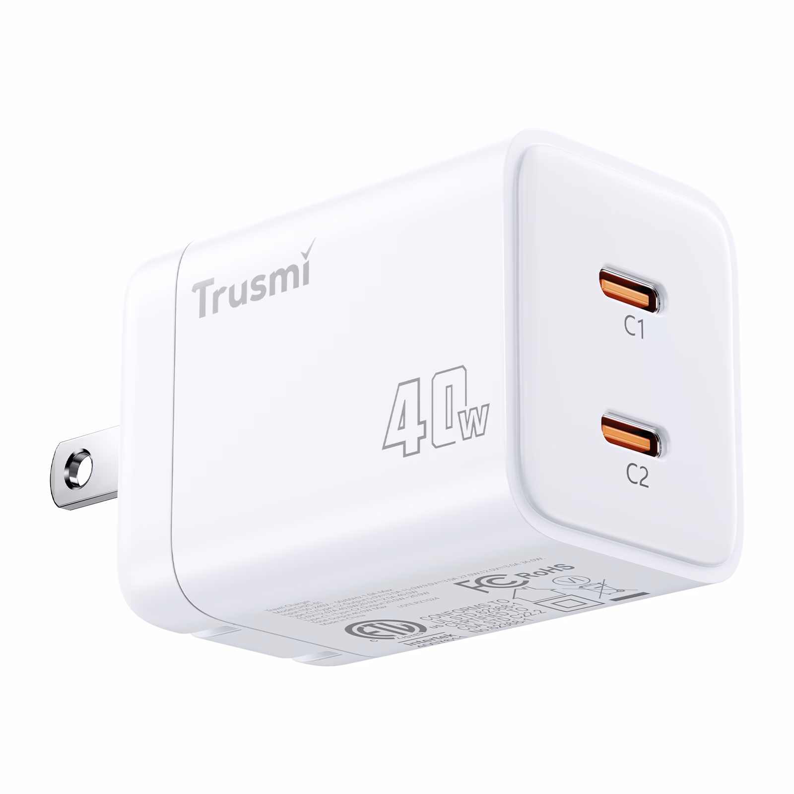 TRUSMI CH25-01 PD40W 2C GaN Fast Charger - Image 3
