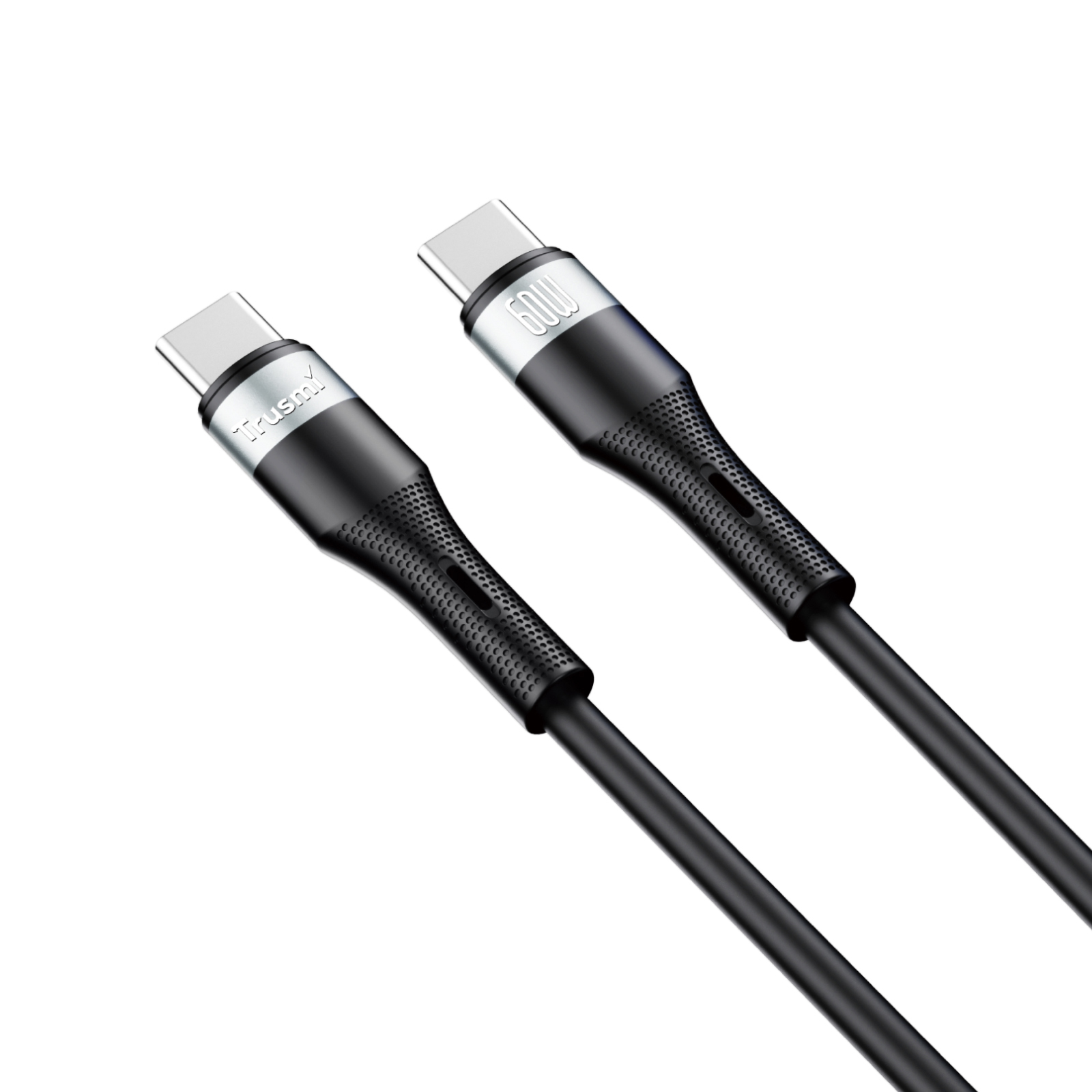 TRUSMI CA34-02 60W C to C Silicone Cable
