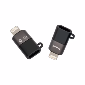画板 1 拷贝 2 TRUSMI CA01-01 iP Male to Type-C female Audio Charging Adapter Gray