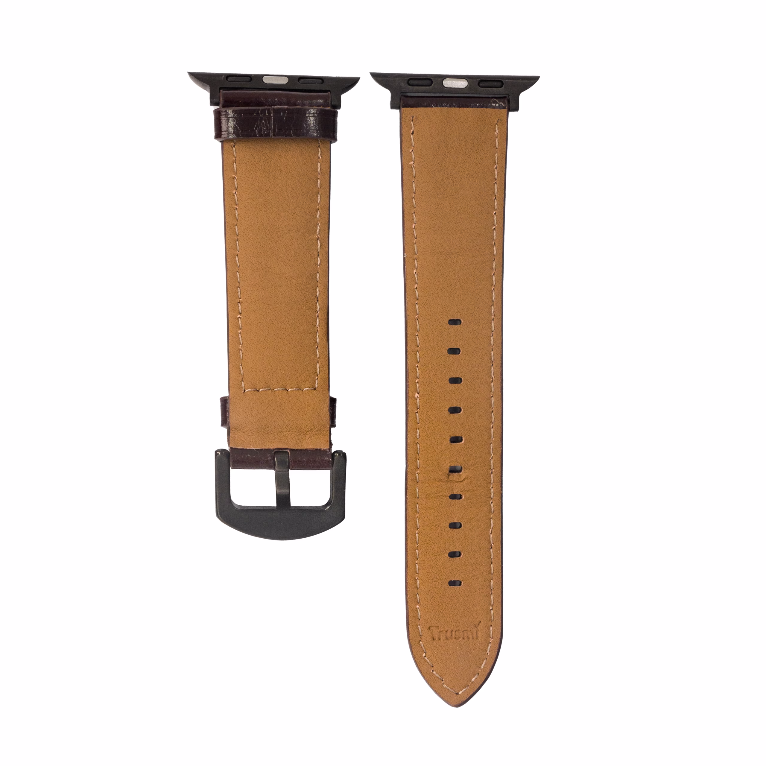 TRUSMI SS02-01/03 Leather Watch Band 38/40/41/42MM - Image 9