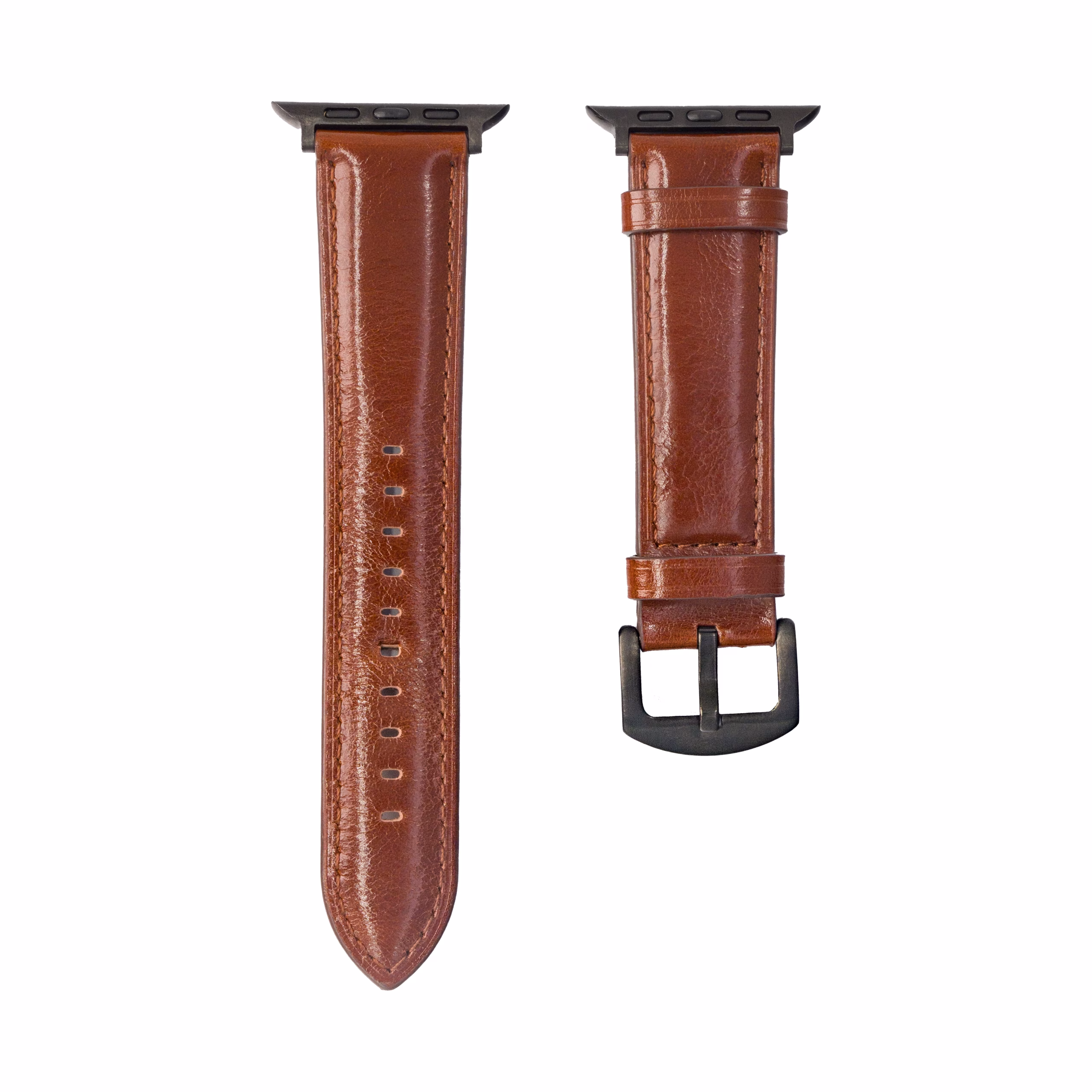 TRUSMI SS02-01/03 Leather Watch Band 38/40/41/42MM - Image 2