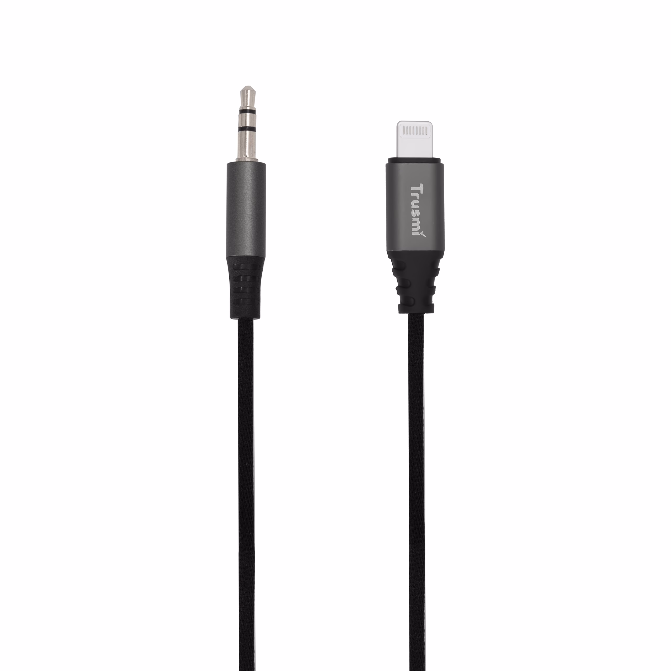 TRUSMI CA50-04 Lighting to 3.5mm Three-level Audio Male Braided Audio Cable - Image 2