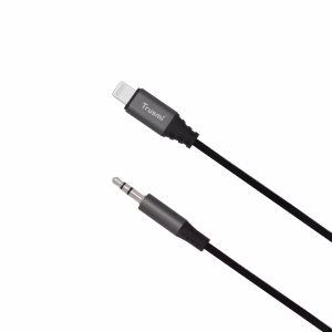 CA50-04-3 TRUSMI CA50-04 Lighting to 3.5mm Three-level Audio Male Braided Audio Cable