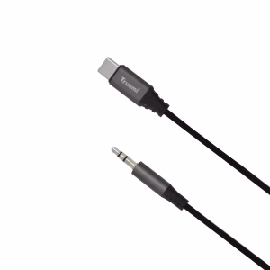 TRUSMI CA50-05 Type-C to 3.5mm Three-level Audio Male Braided Audio Cable