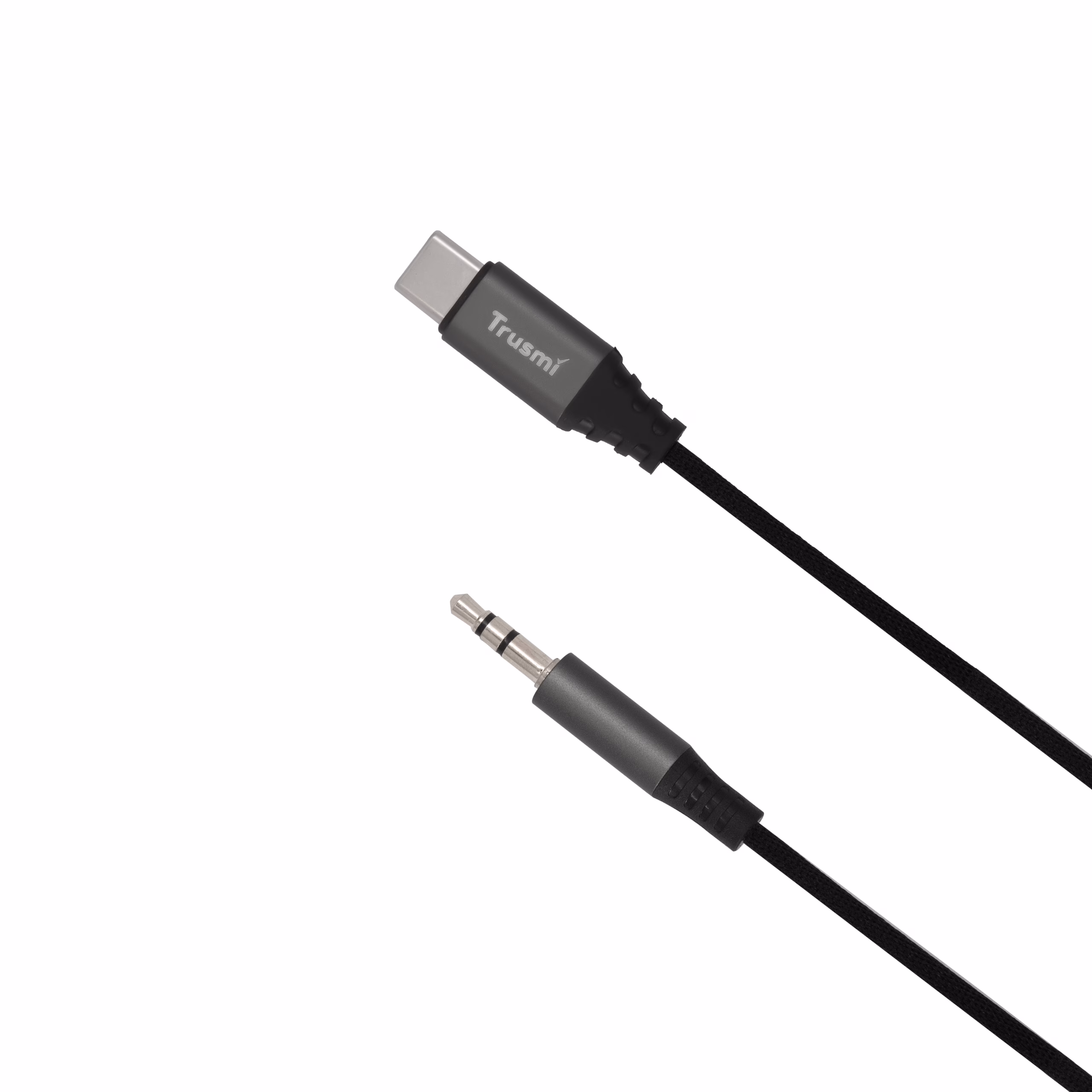 TRUSMI CA50-05 Type-C to 3.5mm Three-level Audio Male Braided Audio Cable