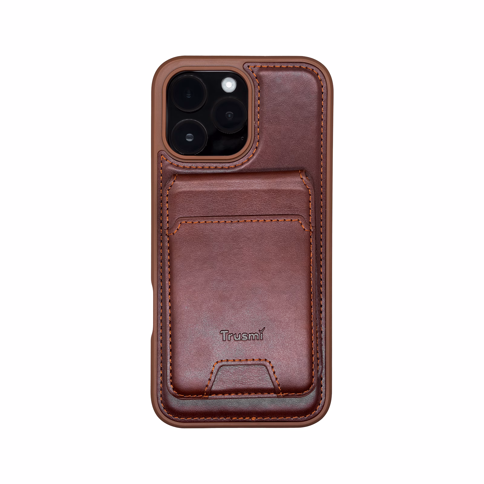 TRUSMI CF04 iPhone Magnetic PU Leather with Card Slot Phone Case - Image 4