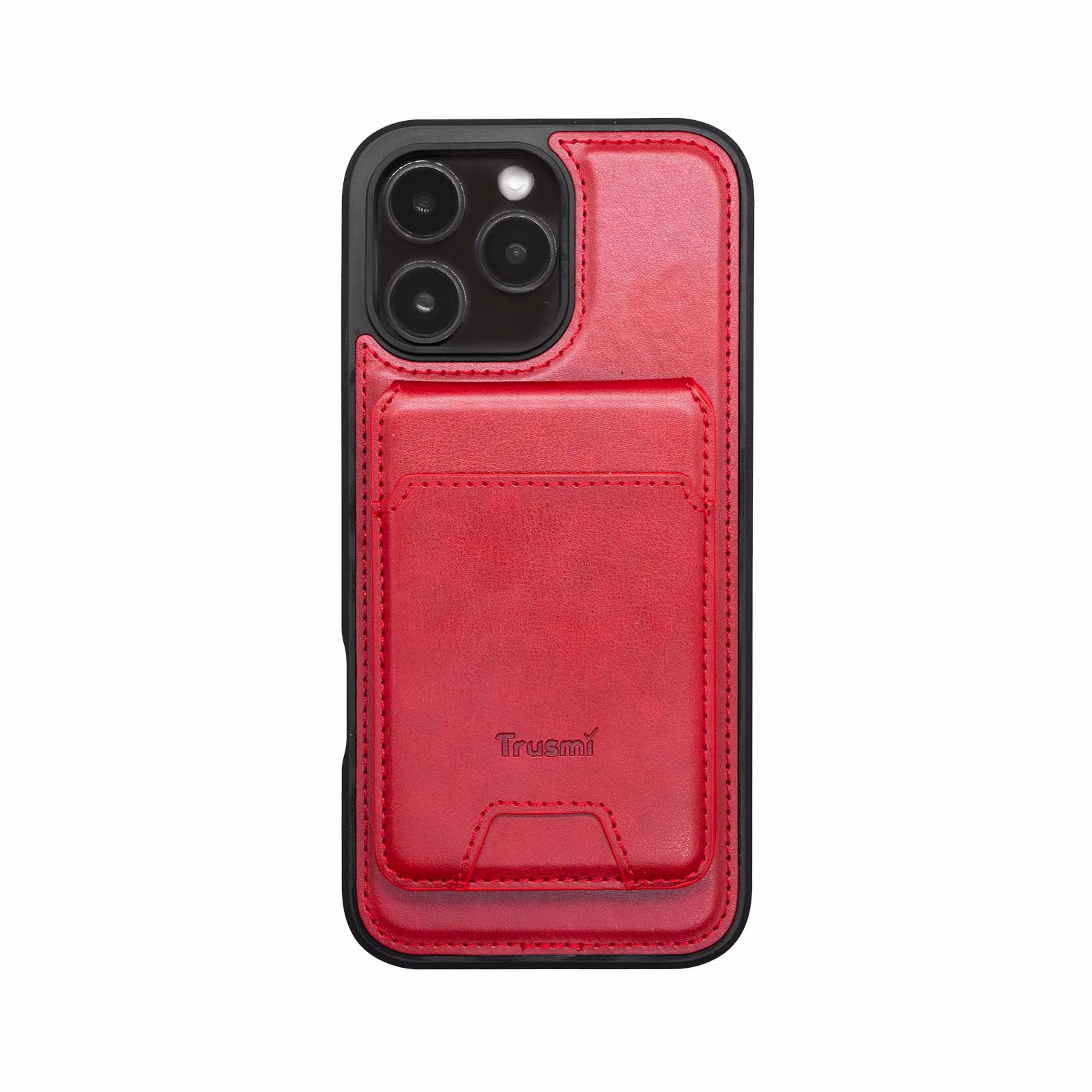 TRUSMI CF04 iPhone Magnetic PU Leather with Card Slot Phone Case - Image 6