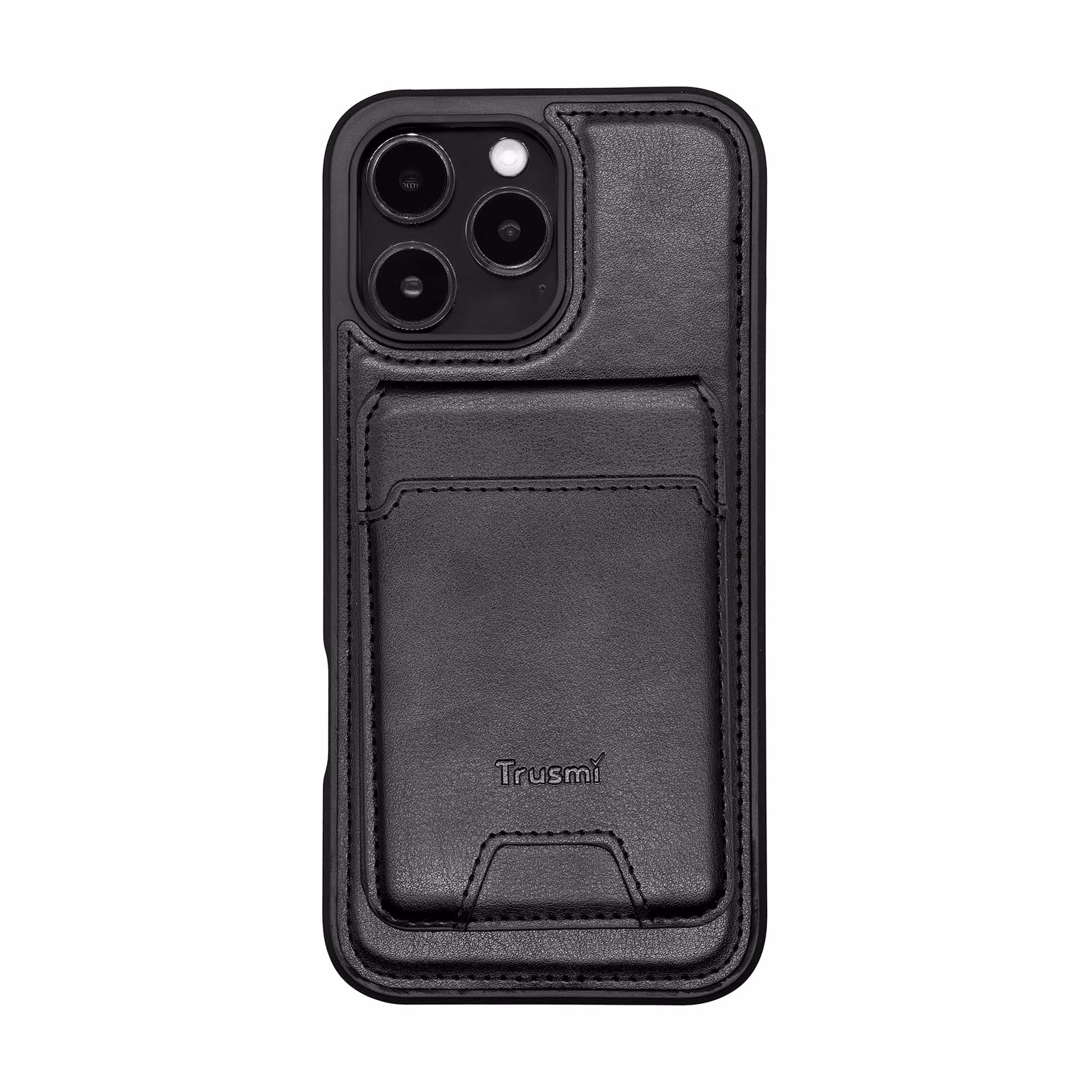 TRUSMI CF04 iPhone Magnetic PU Leather with Card Slot Phone Case - Image 3
