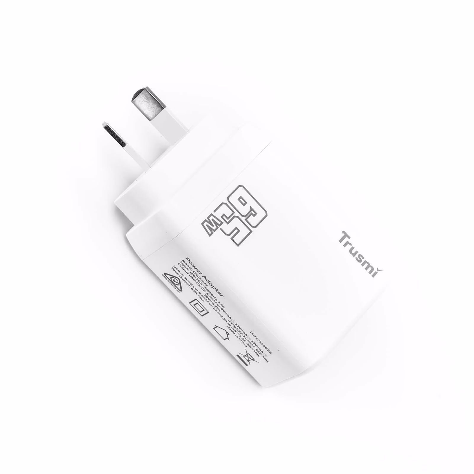 TRUSMI CH03-043 PD65W A+2C GaN Fast Charge(AU) - Image 3