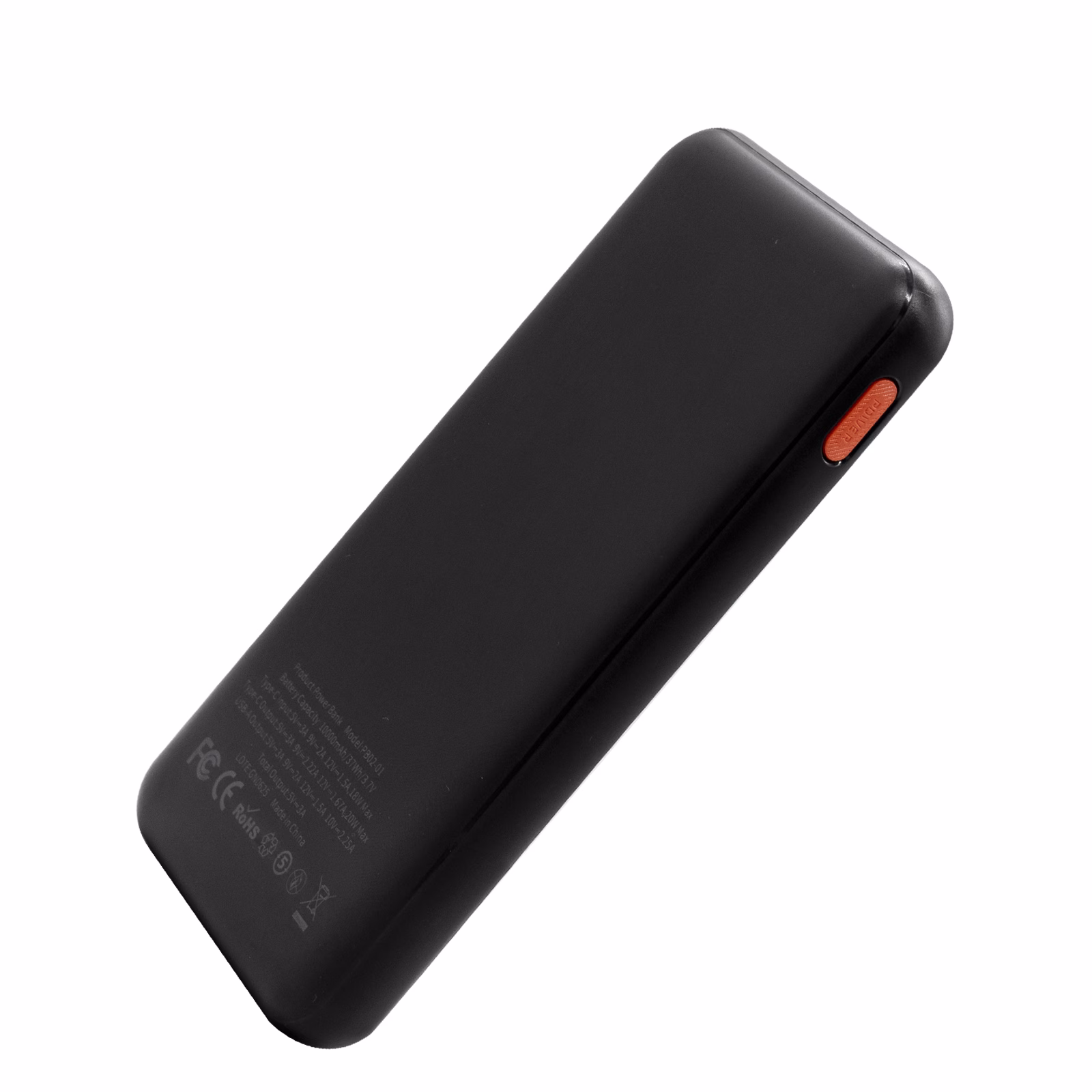 TRUSMI PB02-01 PD22.5W 10000mAh C1A Digital Display Power Bank Black - Image 4