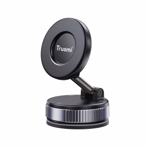 TRUSMI LP19-01 Vacuum Magnetic Car Holder (Manual) Black