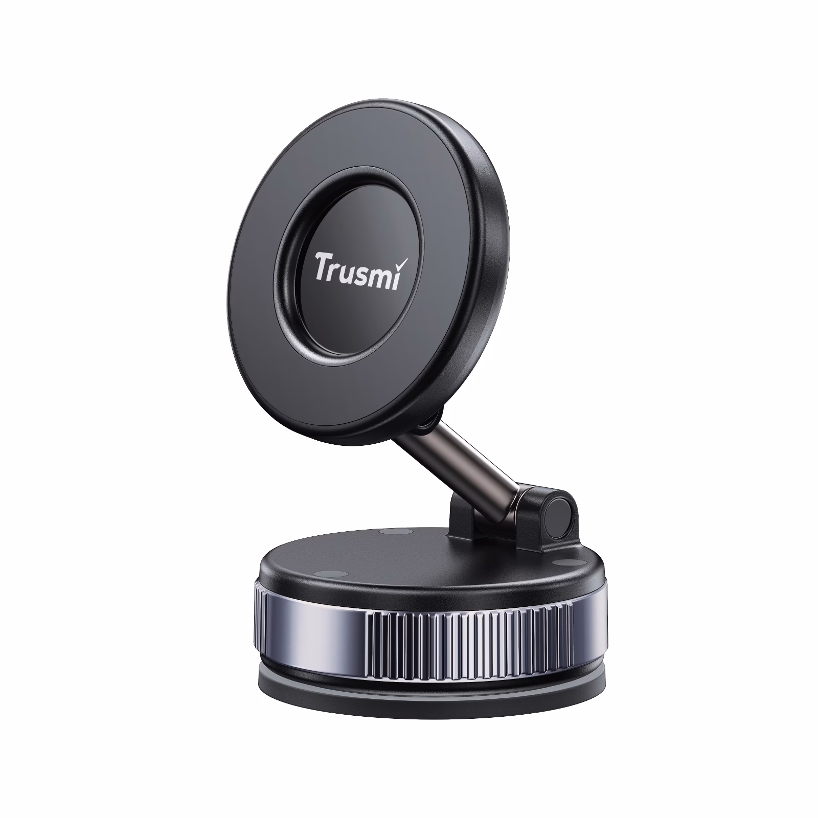 TRUSMI LP19-01 Vacuum Magnetic Car Holder (Manual) Black