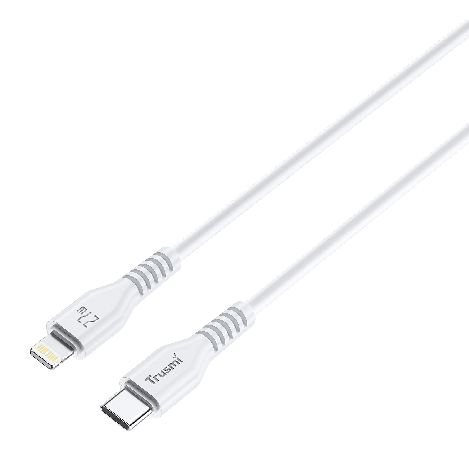 TRUSMI CA54-06 27W C To L Charging Cable White 1M - Image 2
