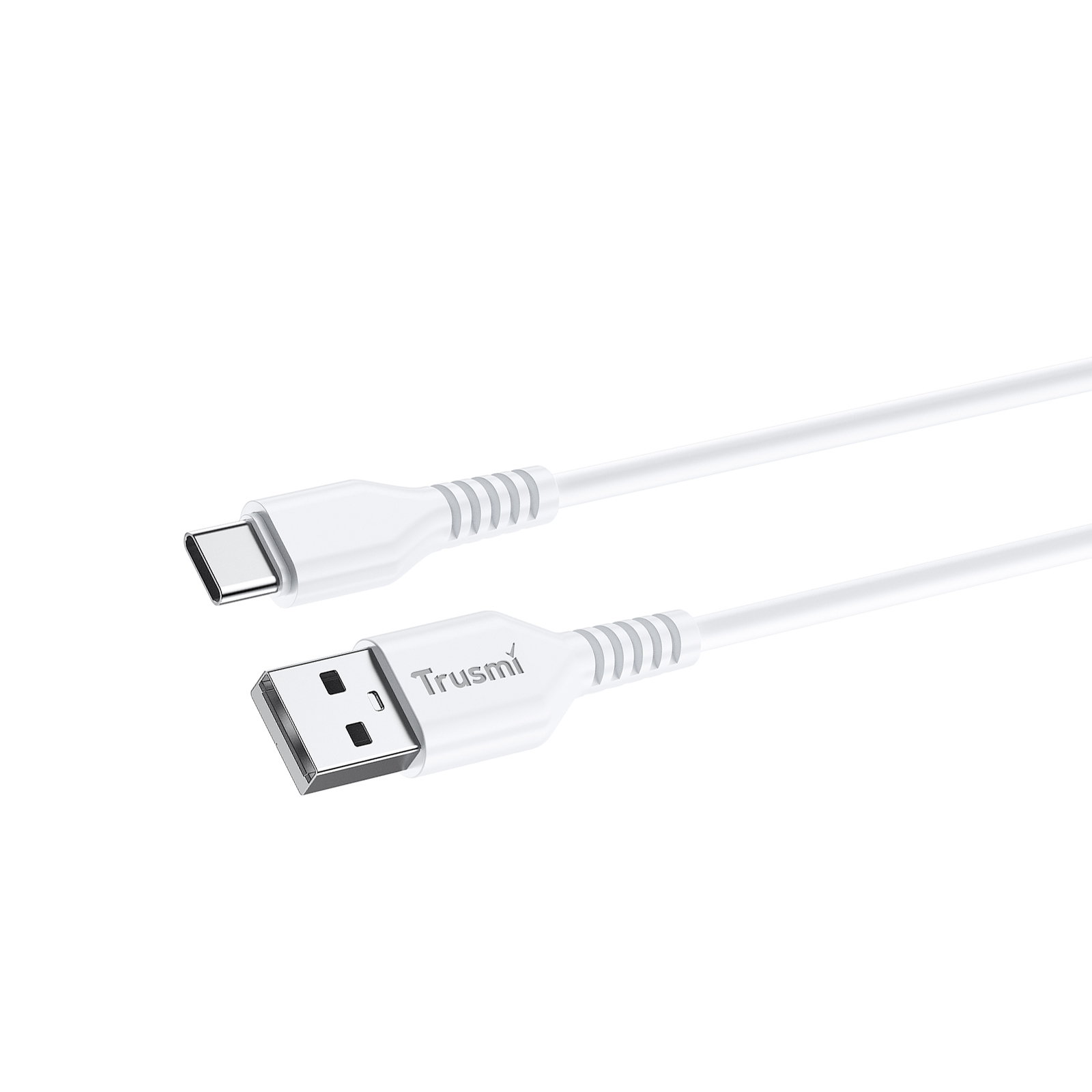 TRUSMI CA54-01 3A A To C Charging Cable White 1M - Image 3