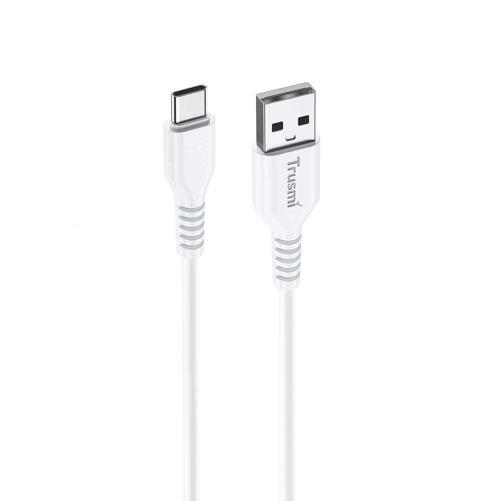 TRUSMI CA54-01 3A A To C Charging Cable White 1M - Image 2