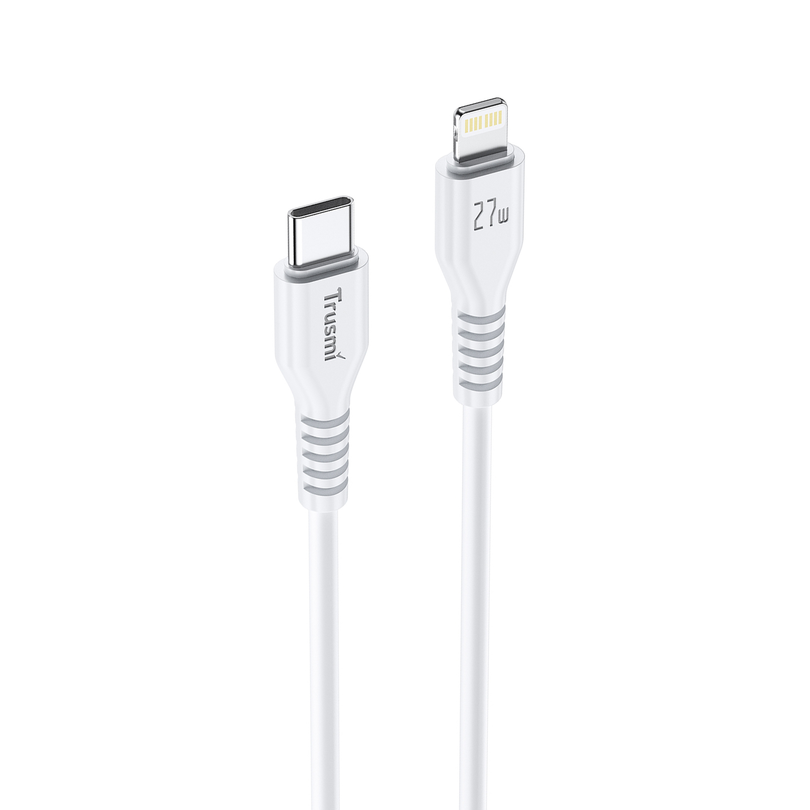 TRUSMI CA54-06 27W C To L Charging Cable White 1M - Image 3