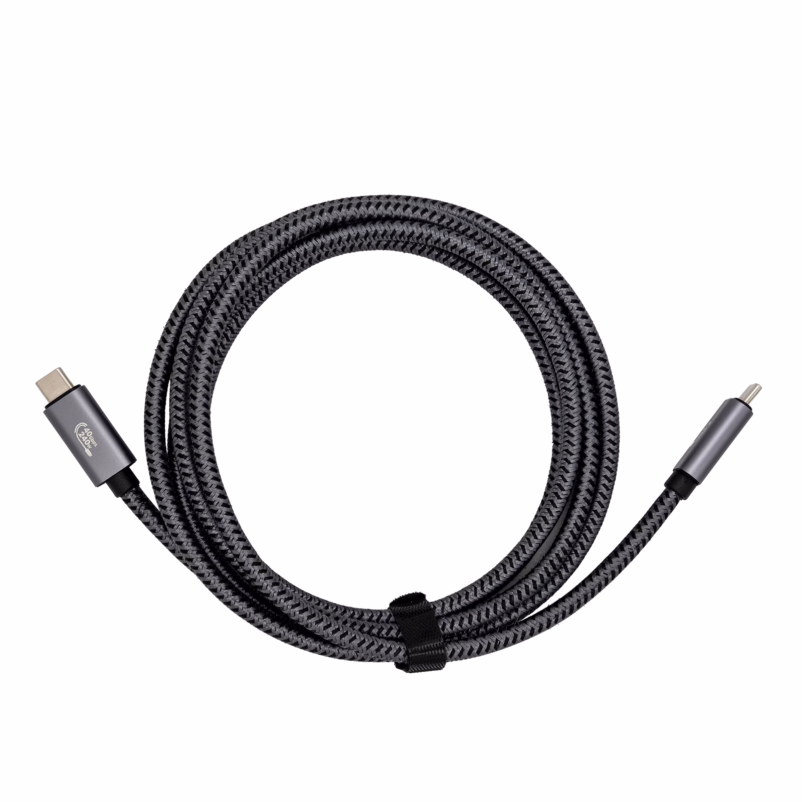 TRUSMI CA57-01 240W USB-4 High Frequency Data Charging Braided Cable Supports 8K60HZ - Image 3