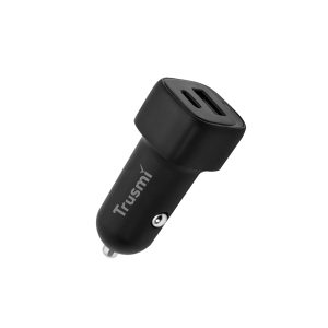 CC03-011-1 TRUSMI CC03-011 38W A+C LED Quick Car Charger Black