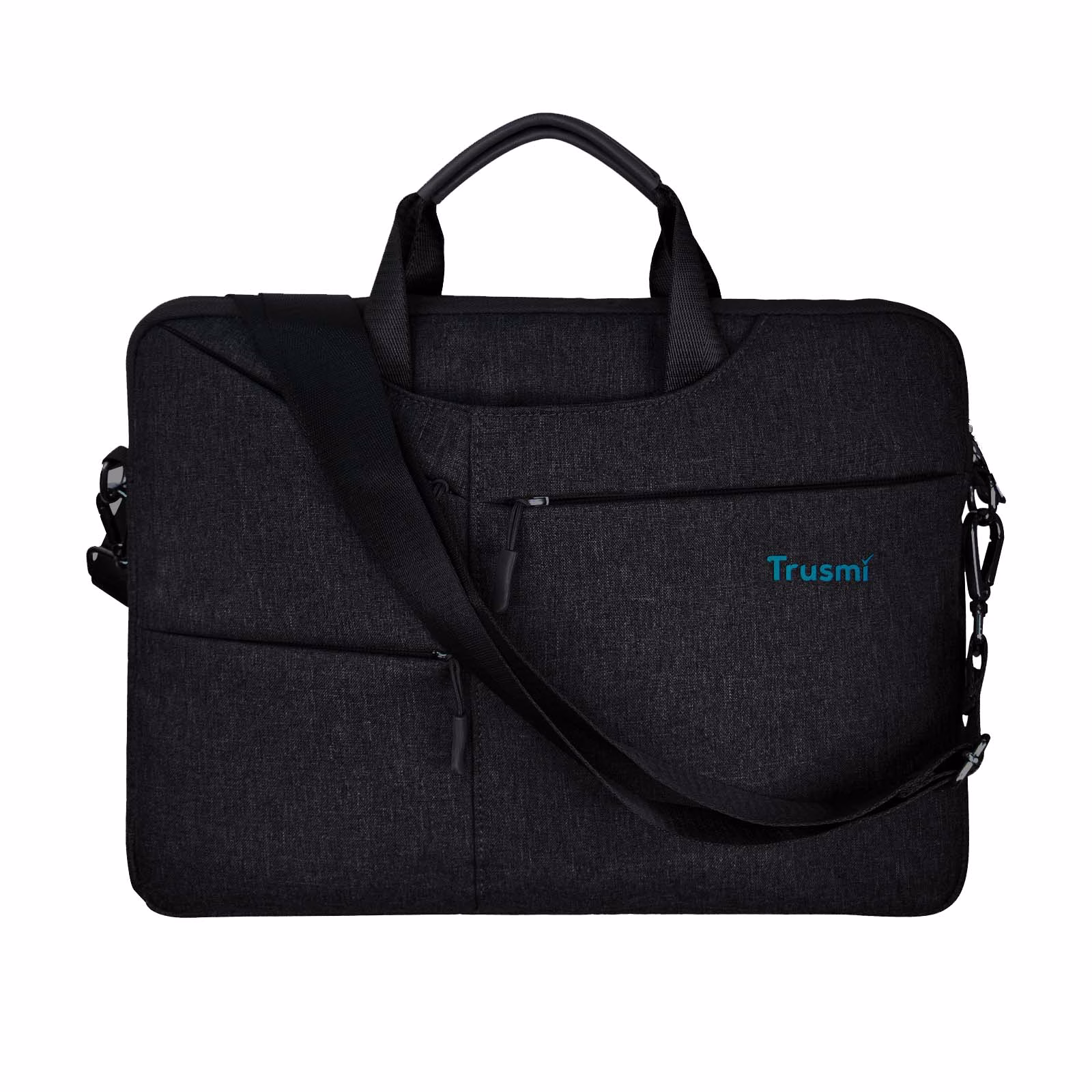 TRUSMI LP17-02 Oxford Laptop Bag 14.1-15.4 inch Space Black