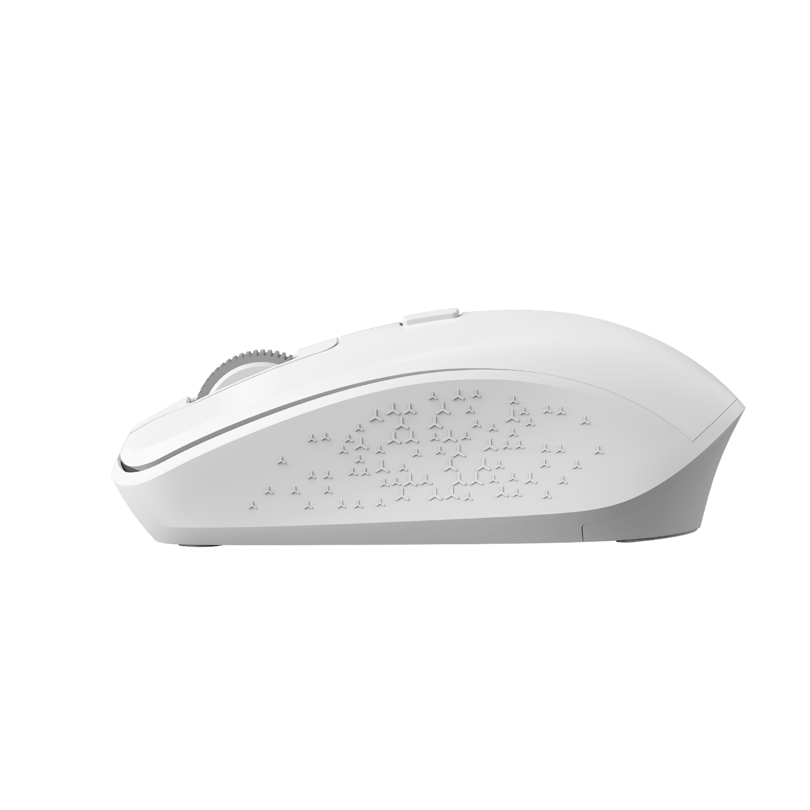 TRUSMI MU02-02 2.4G/BT Lightweight Wireless Gaming Mouse White - Image 3