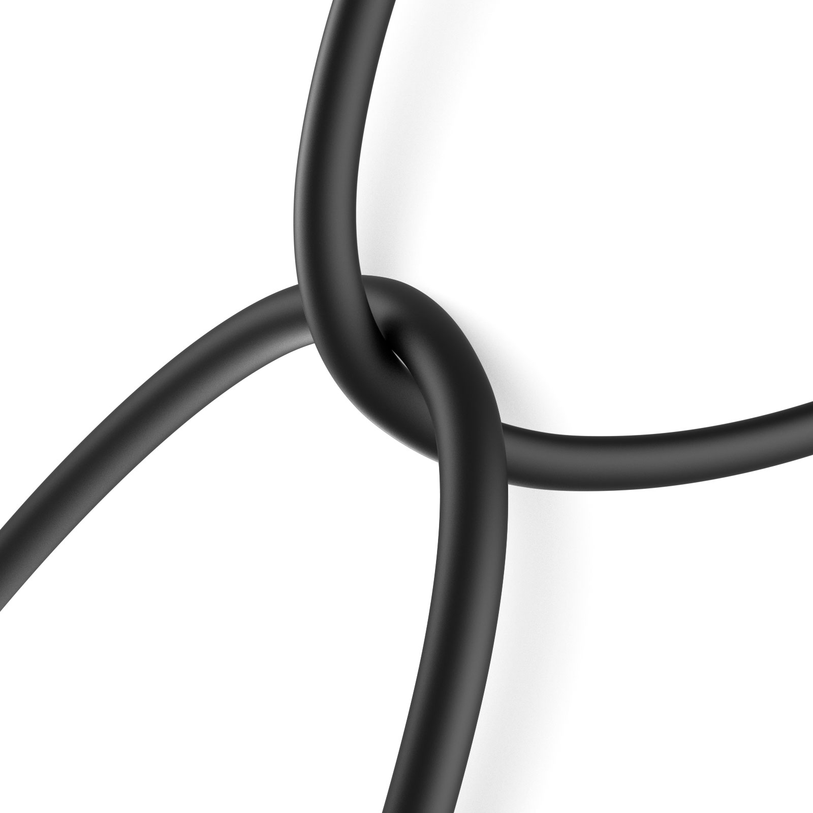 TRUSMI CA34-03 3A USB-A to C Silicone Cable Black 2M - Image 2