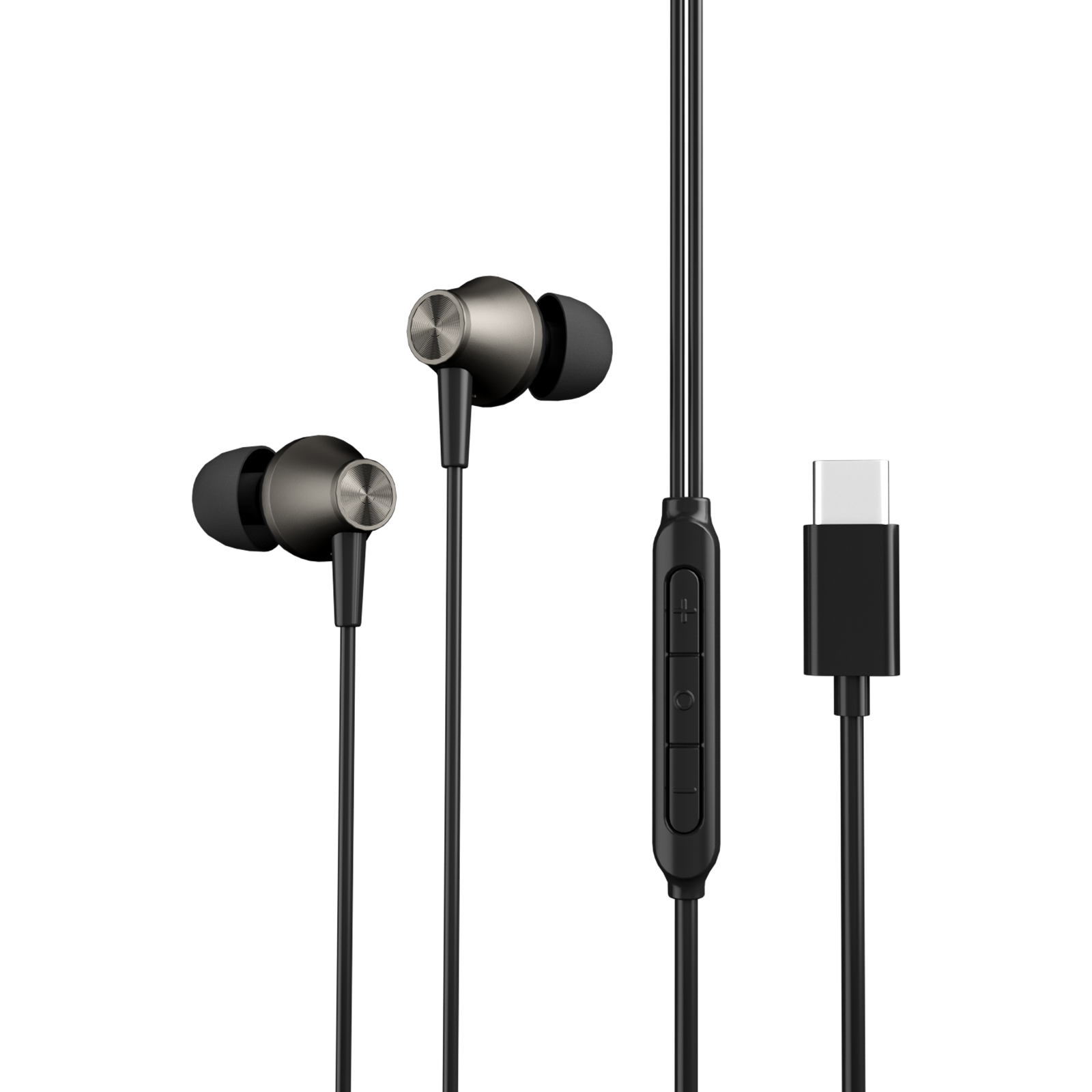 TRUSMI EP01-01 Wired In-ear Earphone Type C Black - Image 3