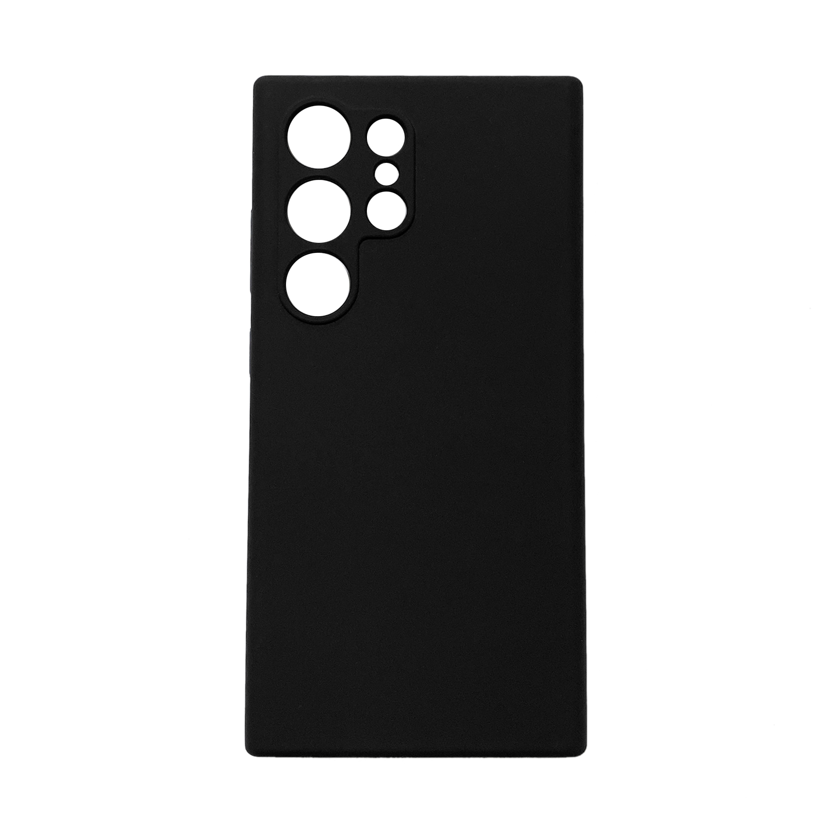 TRUSMI CF33 SAM Series Soft Silicone Built-in Magnetic Phone Case Black - Image 5