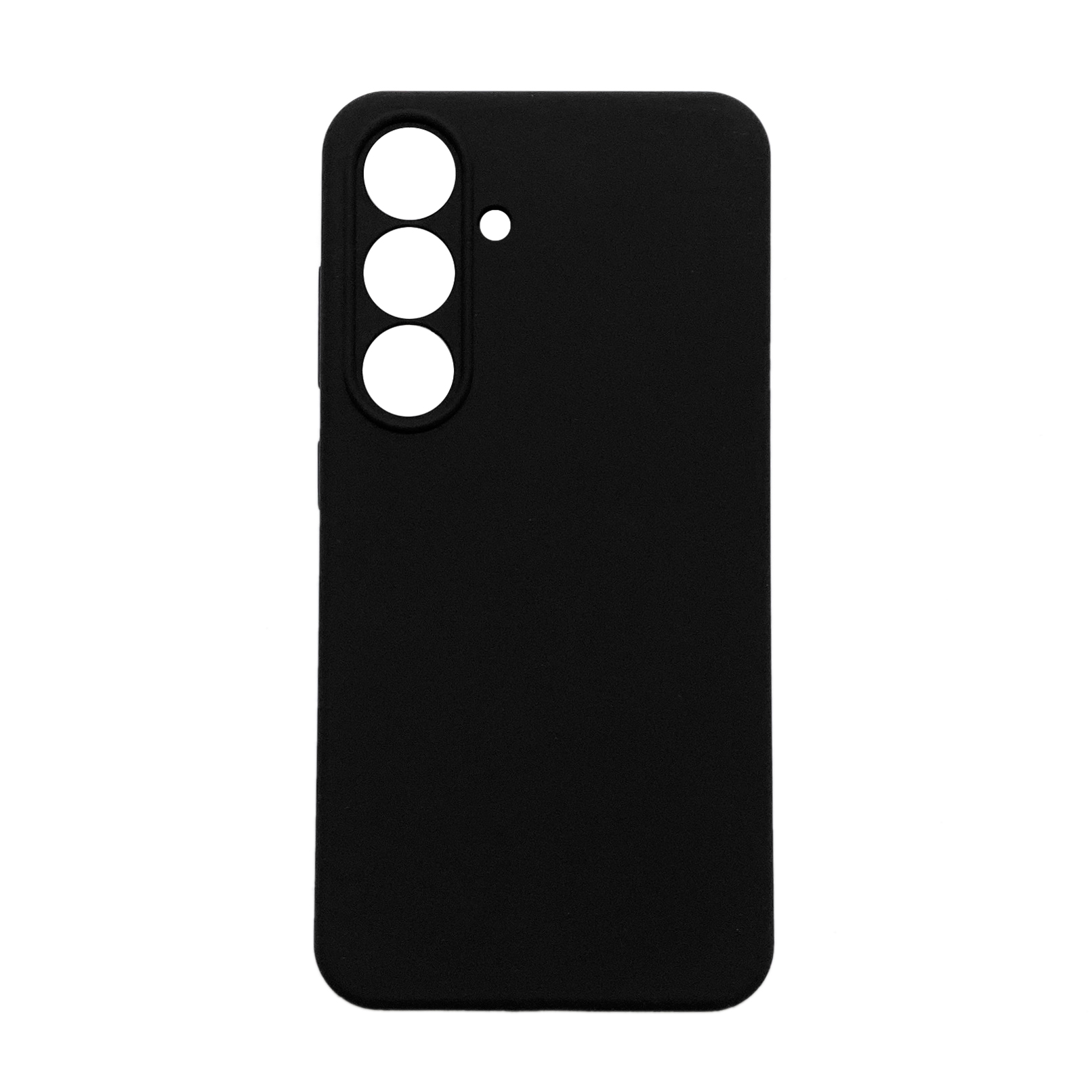 TRUSMI CF33 SAM Series Soft Silicone Built-in Magnetic Phone Case Black - Image 2