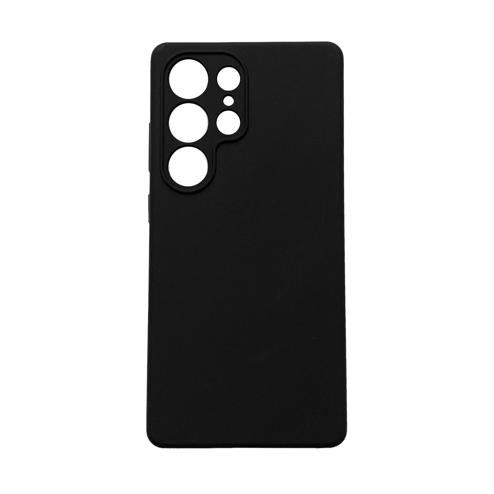 TRUSMI CF33 SAM Series Soft Silicone Built-in Magnetic Phone Case Black
