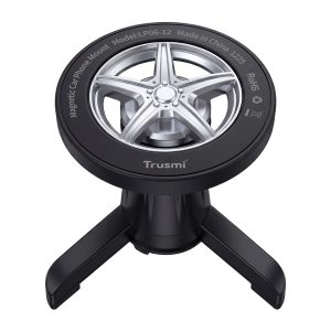 TRUSMI LP06-012 Magnetic  Clamping type Car Phone Holder Air Outlet Black