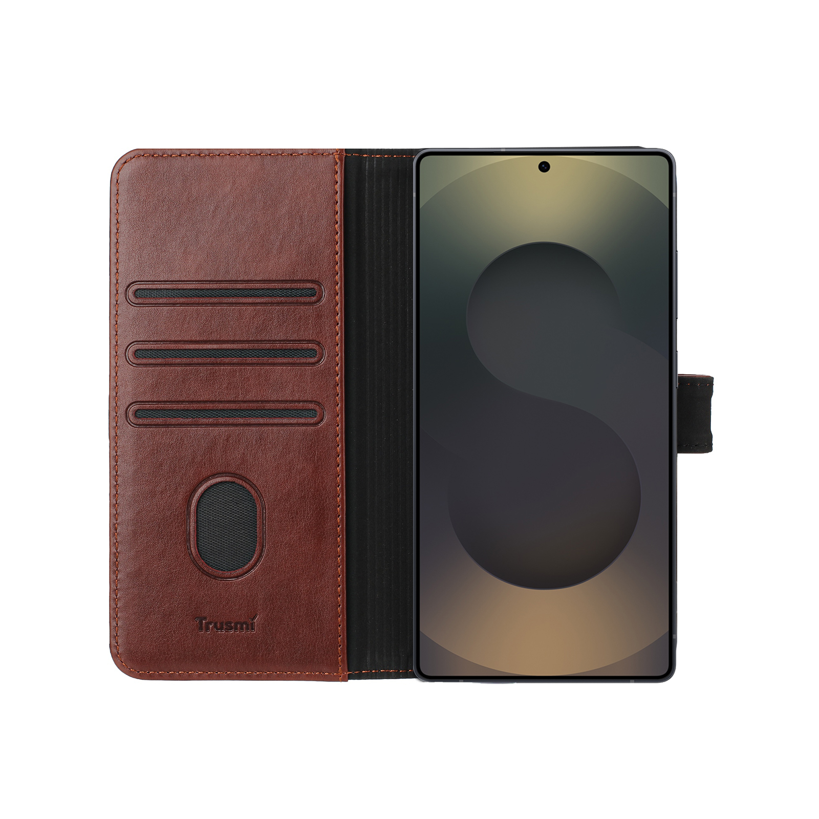 TRUSMI CF03 Samsung Series PU Leather with Card Slot Wallet Phone Case - Image 4