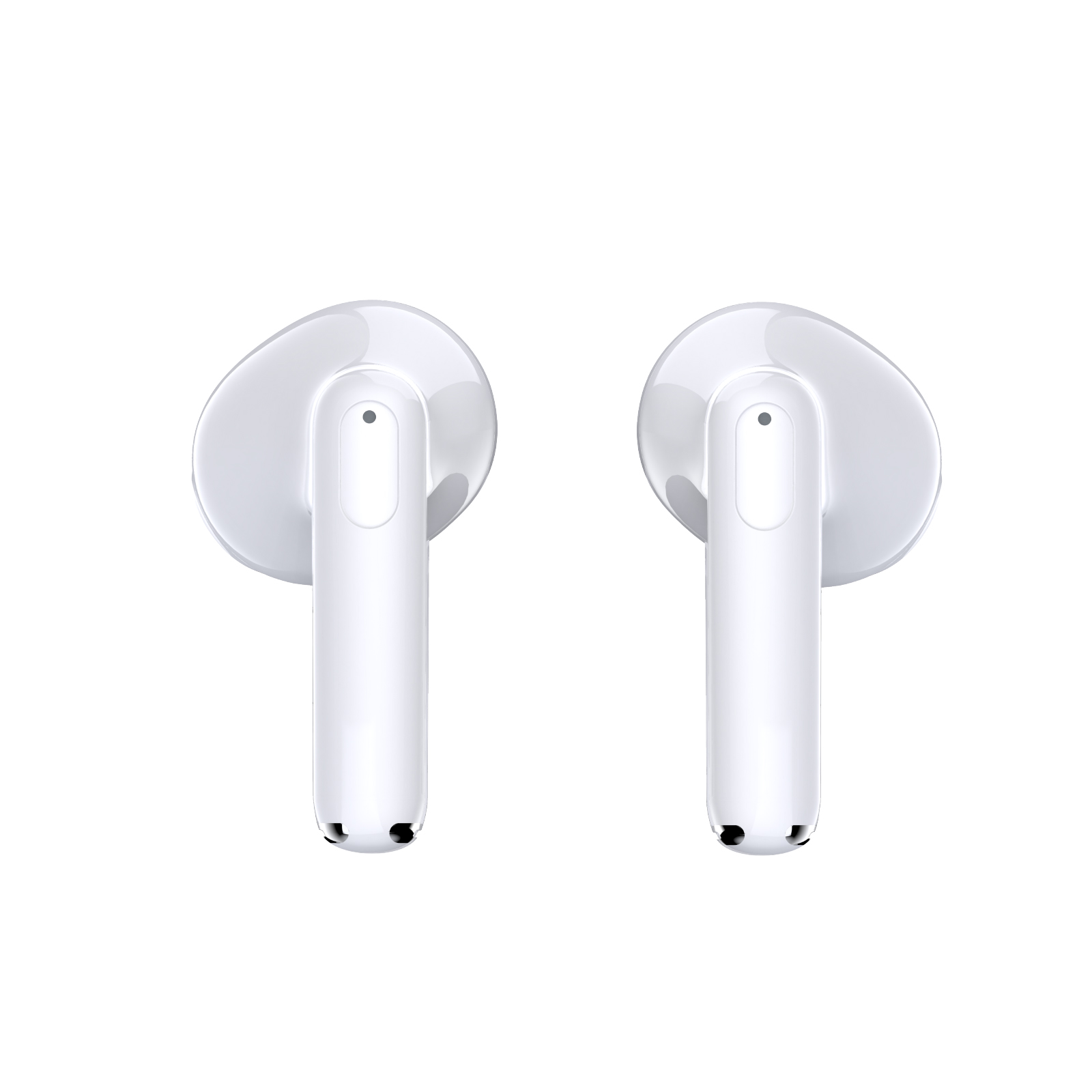 TRUSMI WS19-01 Minimalist Semi-In-Ear Wireless Earphone White - Image 3