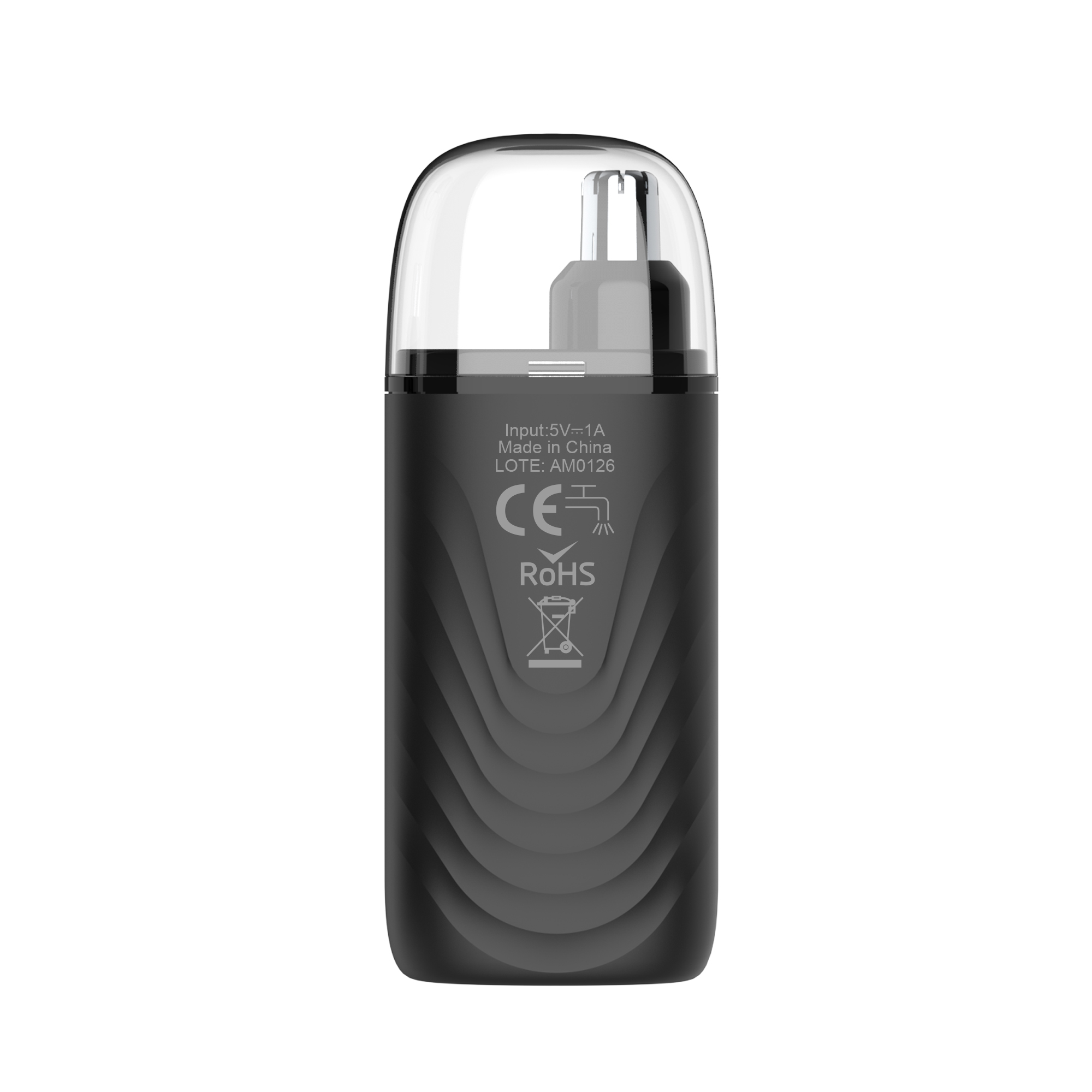 TRUSMI BA01-01 Electric Nose Hair Trimmer Black - Image 4